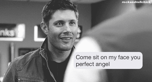 rockandrollchick:  Destiel + deep sexts
