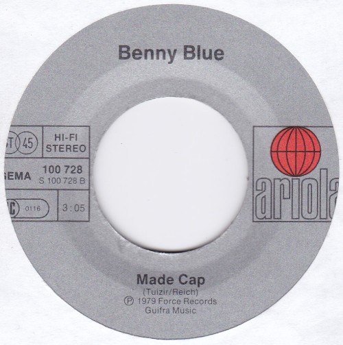 BENNY BLUE - Singin'in the morning 7" (1979/FRANCE)