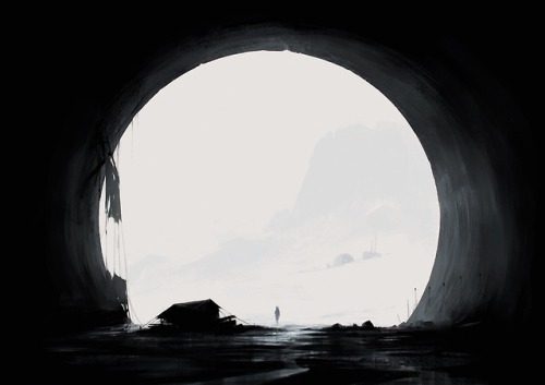 thescentofpaper:Playdead’s new project 3 concept art.