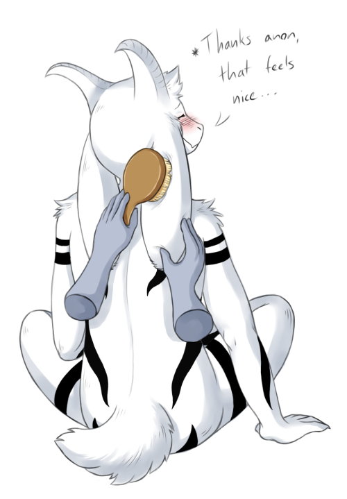 Sex lewdtale:  I want to brush Asriel’s soft pictures