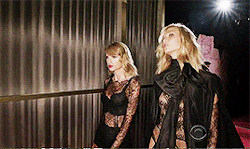 Iwanttobakecookies:  Karlie Kloss &Amp;Amp; Taylor Swift Vsfs 2014 || Angel Ball