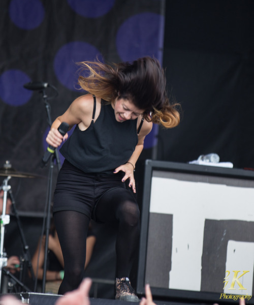 We Are The In Crowd - Playing Vans Warped Tour at Darien Lake (Buffalo, NY) on 7.8.14 Copyright 27K 