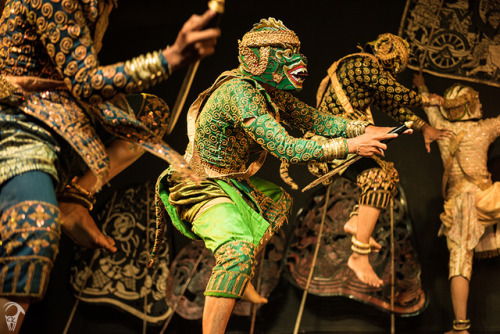 Lakhoan KhoalTraditional mask dance in Cambodian culture.