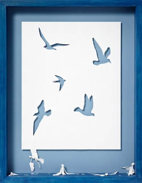 artmonia:  A4 Papercuts by Danish artist Peter Callesen. 