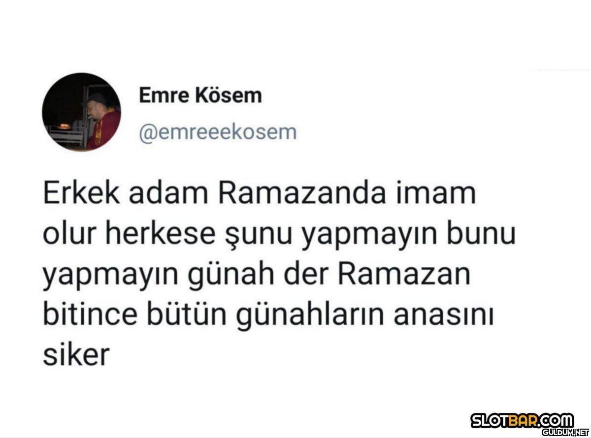 Emre Kösem @emreeekosem...