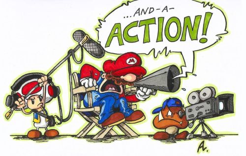 So that Mario movie is really happening, huh? #Photoshop #adobe #digitalart #artcommission #cartoon 
