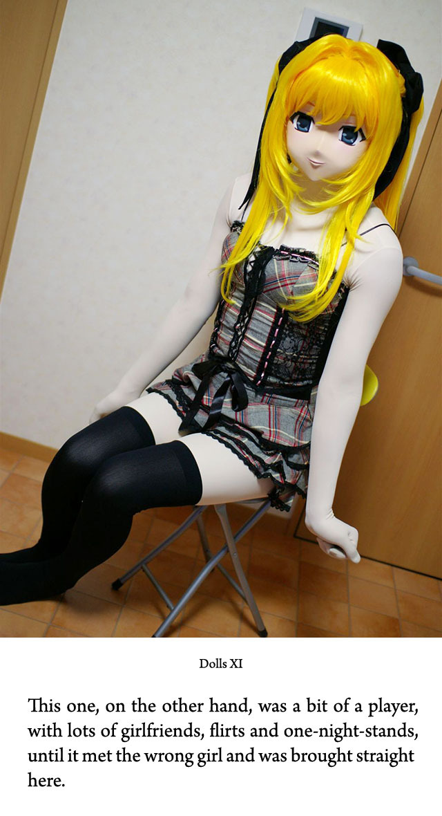 Apparently, wearing cosplay and a mask is a thing in Japan. I mean, outside of perverted