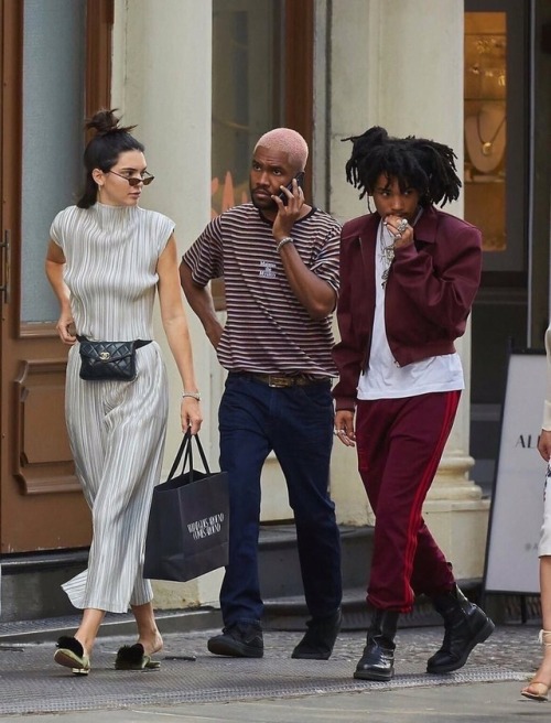 directedbybarryjenkins: Frank Ocean out with Luka Sabbat and Kendall Jenner FL