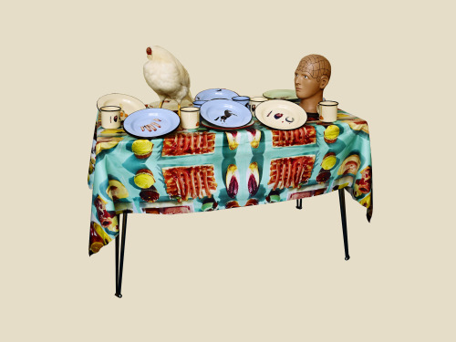 ‘A new tableware collection by Seletti in collaboration with  Maurizio Cattelan and Pierpaolo 