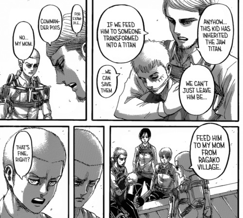 I Keep Seeing People Criticizing Mikasa For Her Lack Of Concern This Chapter Or Justifying Her For It.