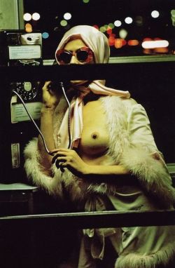 wasbella102:  Night Call by Helmut Newton