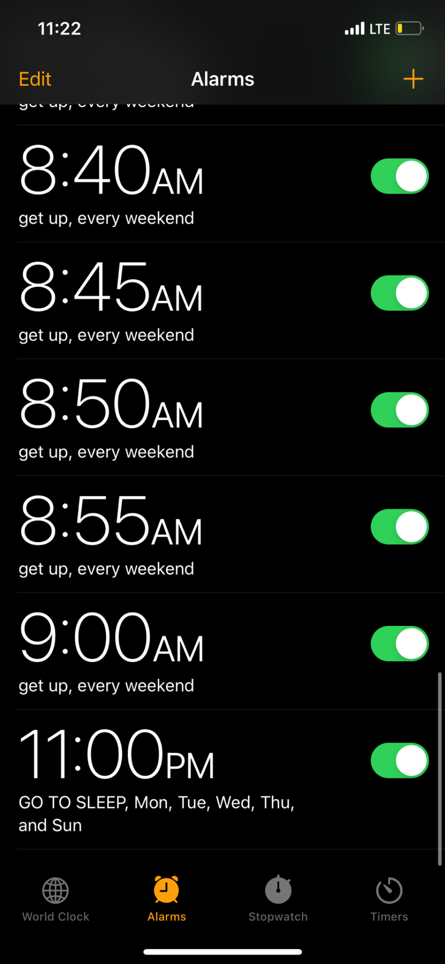 Can You Tell Im Amazing At Waking Up To My Alarms