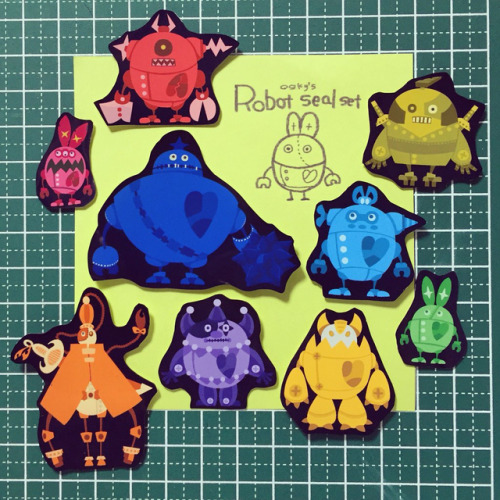 Robot stickerset