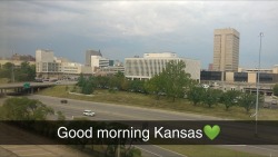 I had a nice stay in Kansas the other day