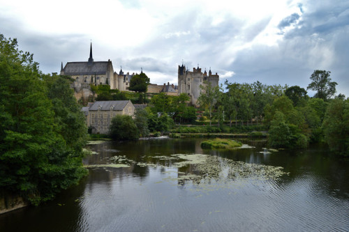 Juste le temps de faire le tour de ce beau château dans la commune de Montreuil-Bellay avant de repr