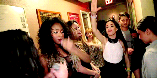 laurecn:Normani + leaving Lauren hanging + Lauren leaving Camila hanging. (x)