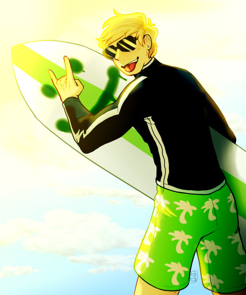 Did someone say surfer Dream?(Please reblog, and leave some tags! I love reading them!)