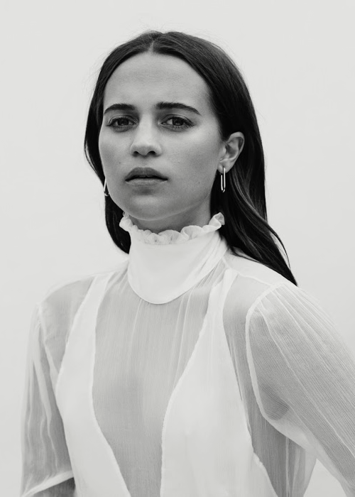 wearyvoices:    Alicia Vikander photographed by Johan Sandberg for InStyle Magazine