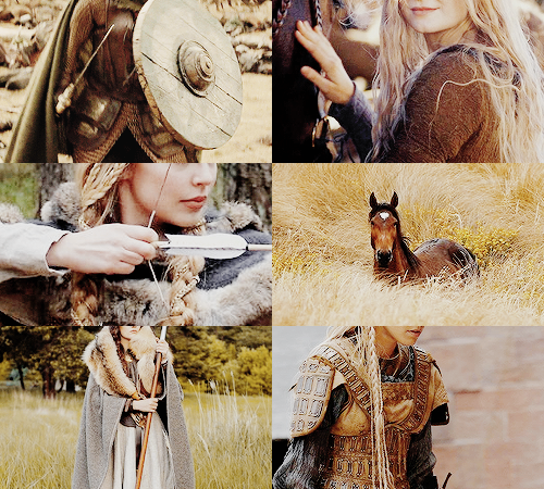 elizabethswnn:Shieldmaiden of Rohan aesthetics requested by Anonymous