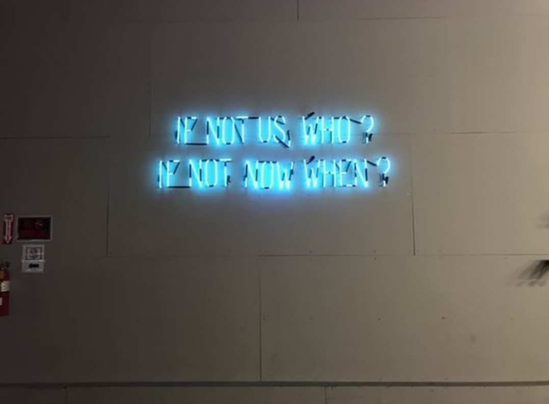 Neckkiss if not us who if not now when 