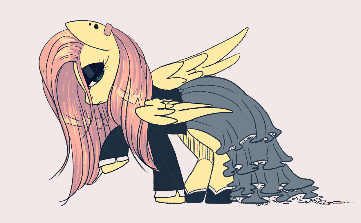 ponycide:ive been meaning to draw gothyshy since the episode aired 