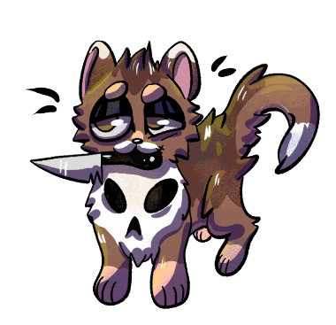 More DoodlesIdk Cat Anatomy Or Markings But Party Is An Abyssinian, Jet Is A Savannah Cat, Ghoul Is A