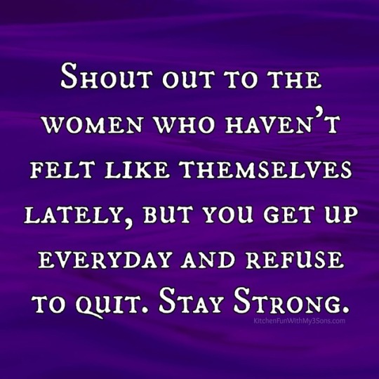 angelonfire77:  Regardless of the bullshit that happens every day, I’ve got to get up and slay. My kids are counting on me. 