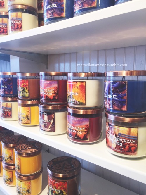 Fall Scents Are Out At B&BW! 😍