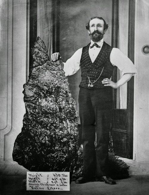 Bernard Otto Holtermann and the world’s largest nugget of gold, North Sydney c.1874-1876.