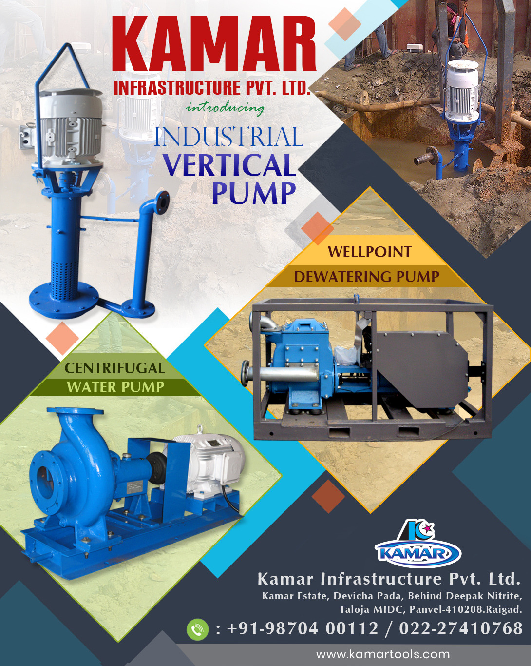 Kamar Infrastructures — Industrial Pumps and in...