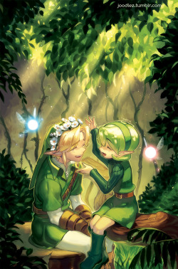 joodlez:   You’re not alone, Link!  Saria’s