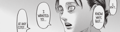 linkspooky:Eren Jaeger’s Final Words So there are many people unimpressed with the final statement g