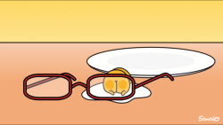 gudetama-kun:  How does one use glasses???