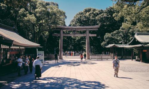 Experimenting with Fuji instant film - Tokyo, Japan.