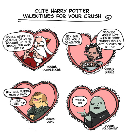 annabellioncourt: Its like becoming a Hogwarts professor has a direct negative affect on your love l
