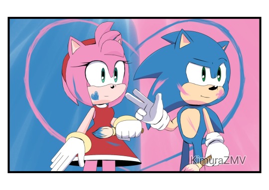 Sonamy/Silvaze Week 2021! — shiliria: Sonamy week day 4 - Movie Night Amy