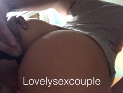 lovelysexcouple:  It’s hot to play with