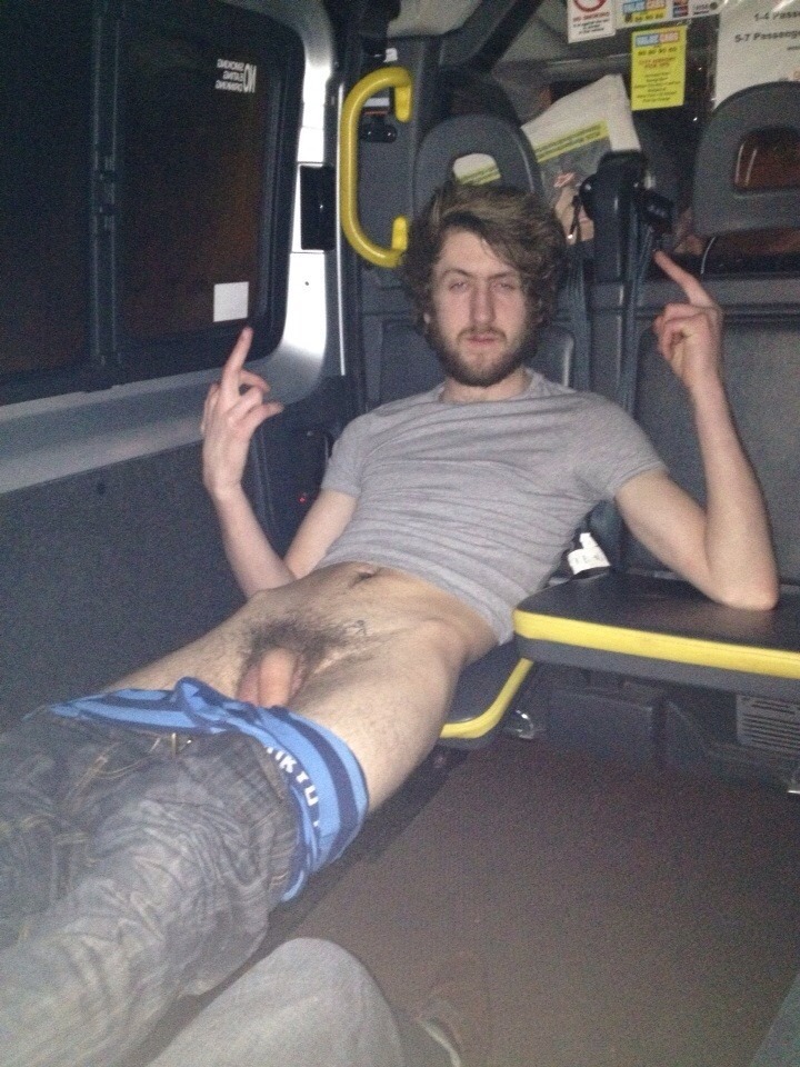 straightladsnaked:  Photo was put on fb of this lad I know in a taxi before heading