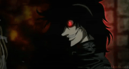 Hellsing Anime GIF - Hellsing Anime Schrodinger - Discover & Share GIFs
