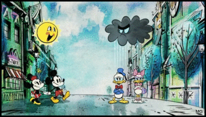 mothgirlwings:  Mickey and Miinie combine their sunny mood with Donald and Daisy’s