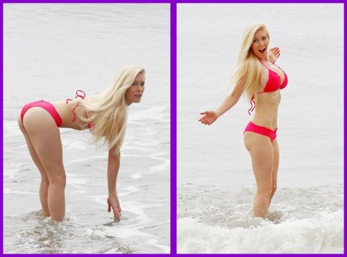 nude-celebz:  The always useless Heidi Montag in a bikini