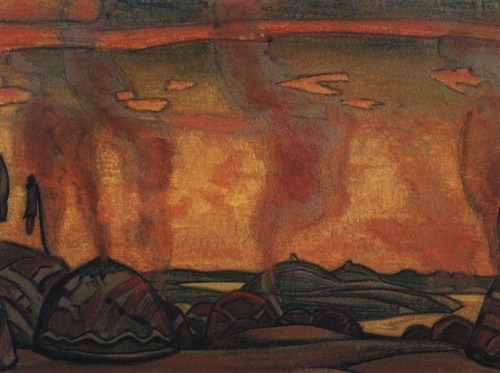 russian-style: Nicholas Roerich - Sceneries to the opera “Prince Igor” by A.Borodin &ldq