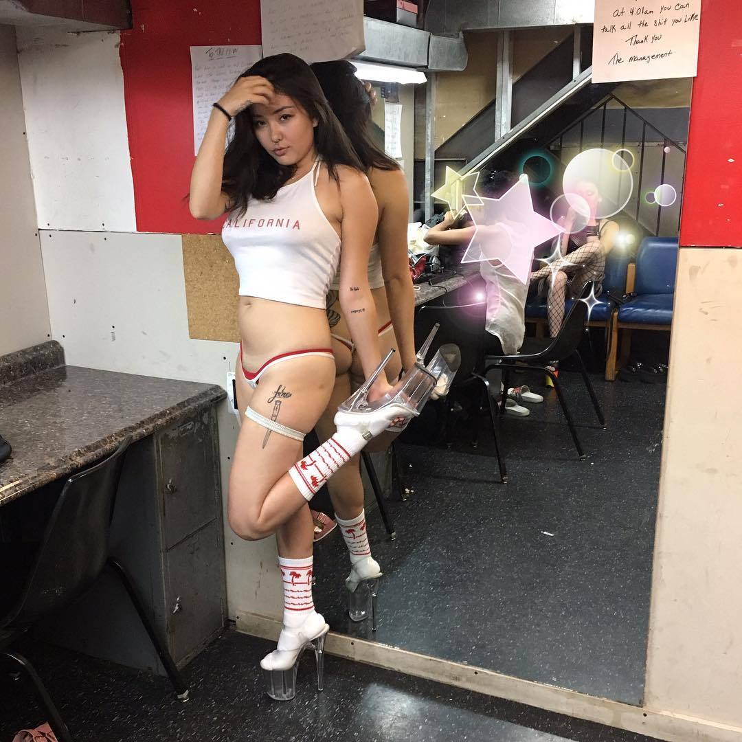 stripper-locker-room:  https://www.instagram.com/clear.heels/