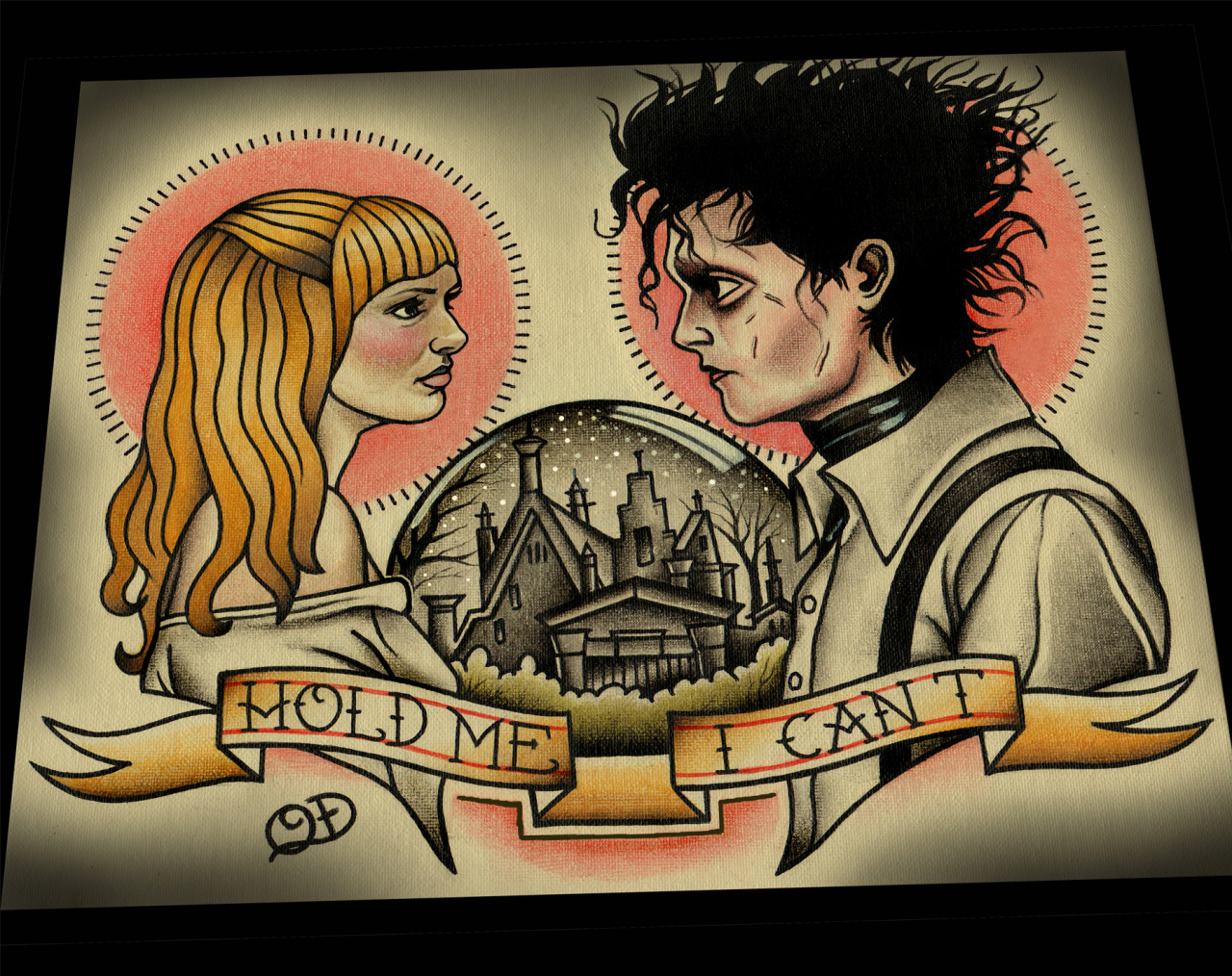 flash-art-by-quyen-dinh:  This is the revised painting. Reworked Kim’s/Winona’s
