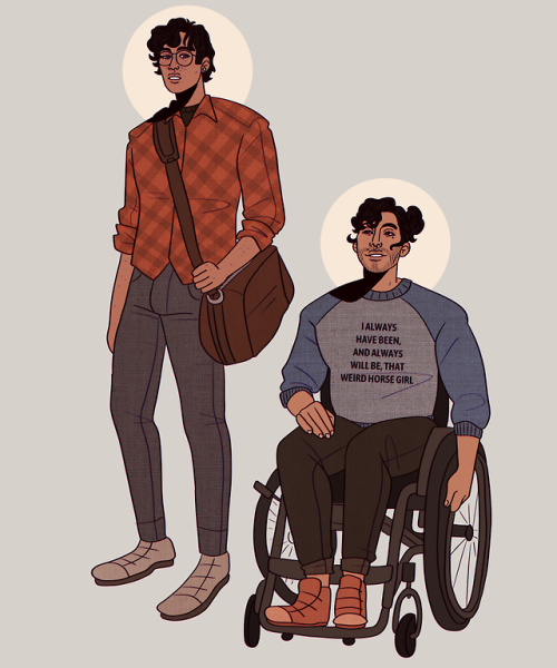 dramatic-audio: rabdoidal: talfryn &amp; sir marc from the second citadel but make it modern au 