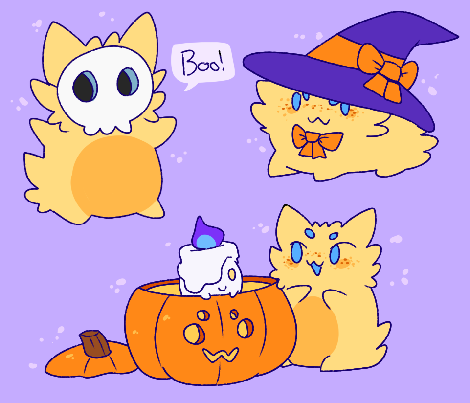 weeklyjoltiks:Joltik is getting everything ready for Halloween !!