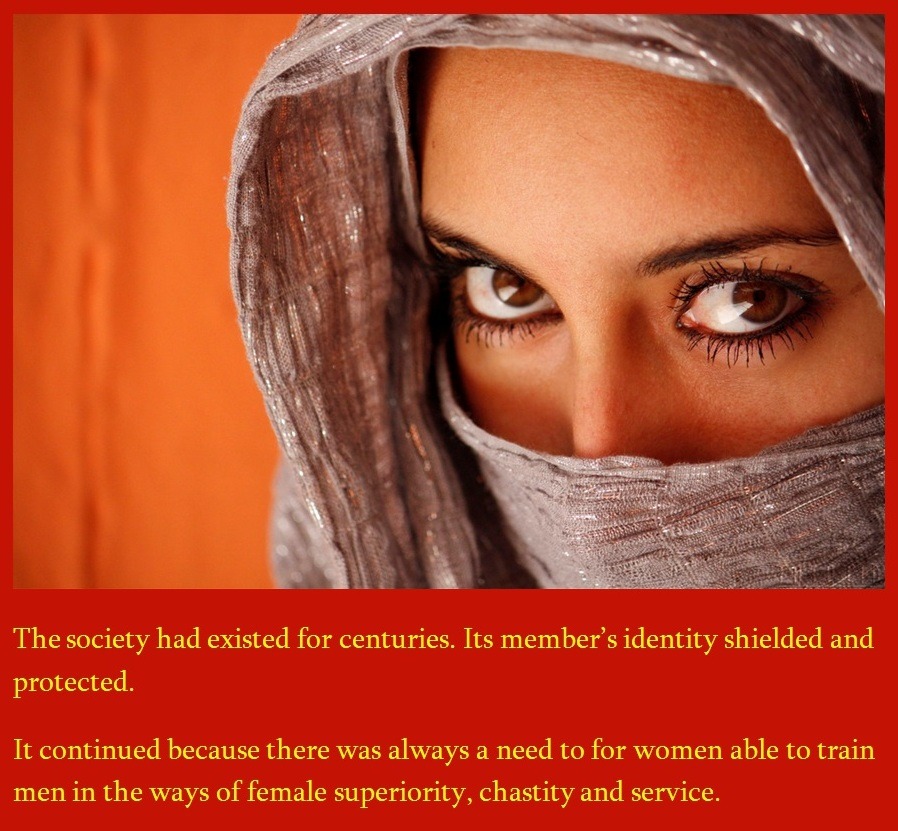 The society had existed for centuries. Its member&rsquo;s indentity shielded
