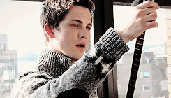 favorite people > Logan Wade Lerman Some people don’t have an open mind, and when I was traveling to different places I think I found it hard to enjoy things. You know, I come from a great city where there are lots of things happening, and if you