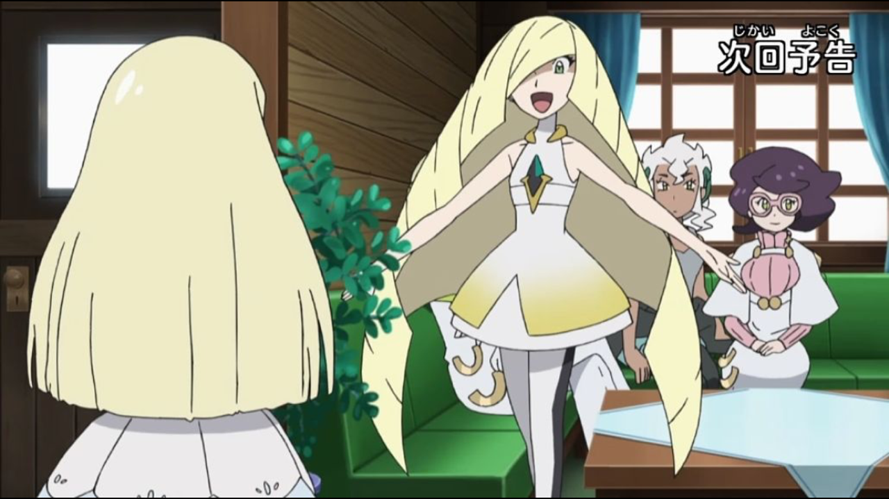 lilliepokemonsunandmoon: LILLIE, LUSAMINE, AND... - Smiling Performer