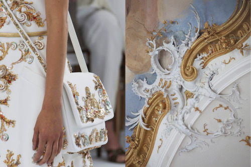 whereiseefashion: Match #185 Details at Chanel Haute Couture Fall 2014 | Stucco by Peter o